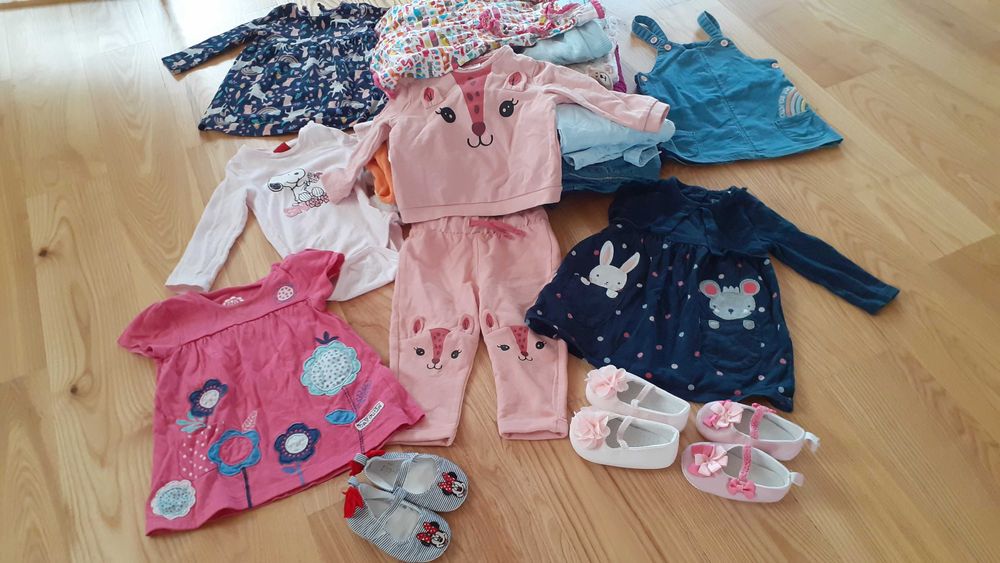 Ubrania dziewczynka 6- 9 miesięcy