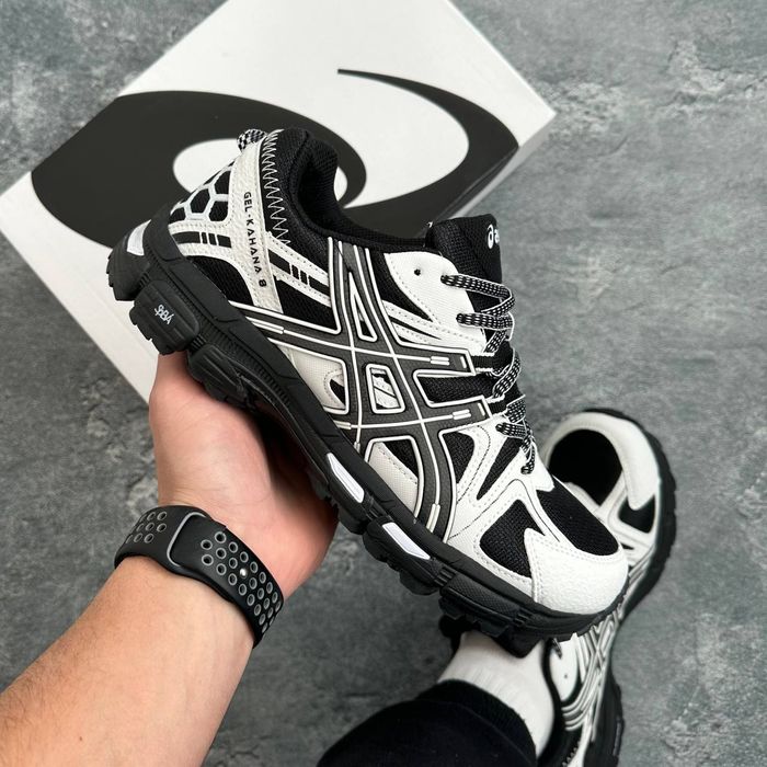asics gel kahana 8 black white - купити чоловіче взуття - Ціна на