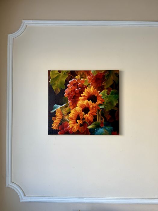 Картина соняхи подсолнух живопись