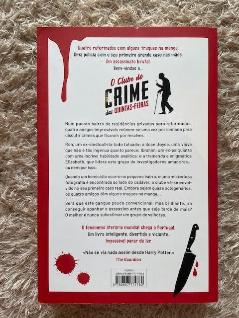 O Clube Do Crime Das Quintas-Feiras - portes incluídos