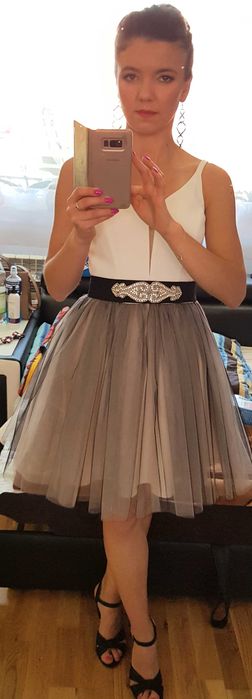 Rozkloszowana sukienka