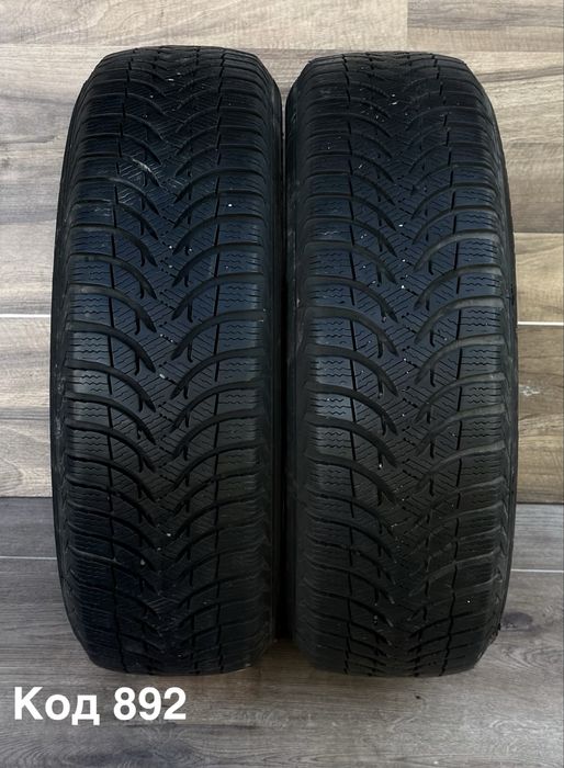 Шини зимові Michelin R14 175/65 2шт-6+мм