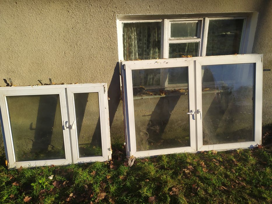 Okno pcv szerokość 210 cm , wysokość 145cm