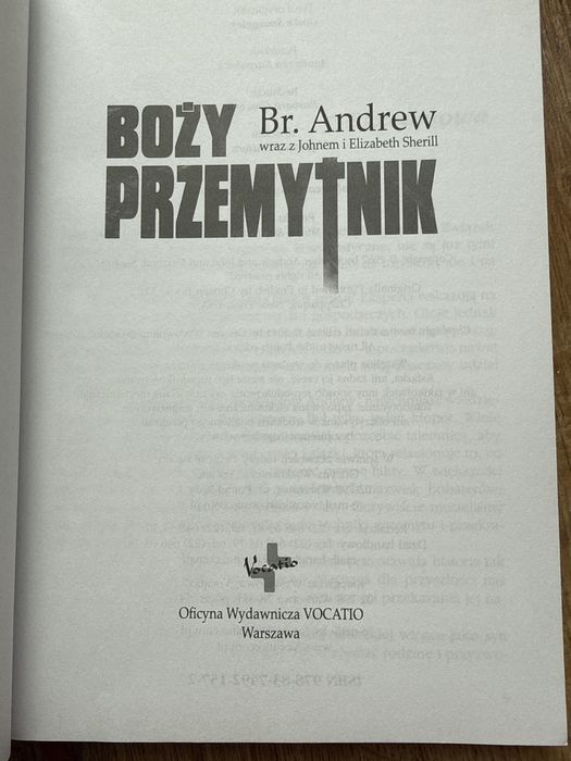 Boży przemytnik Br. Andrew