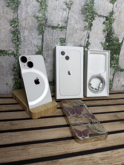 iPhone 13 Mini/Starlight/100% Kondycji/Super Stan/Pełen Zestaw