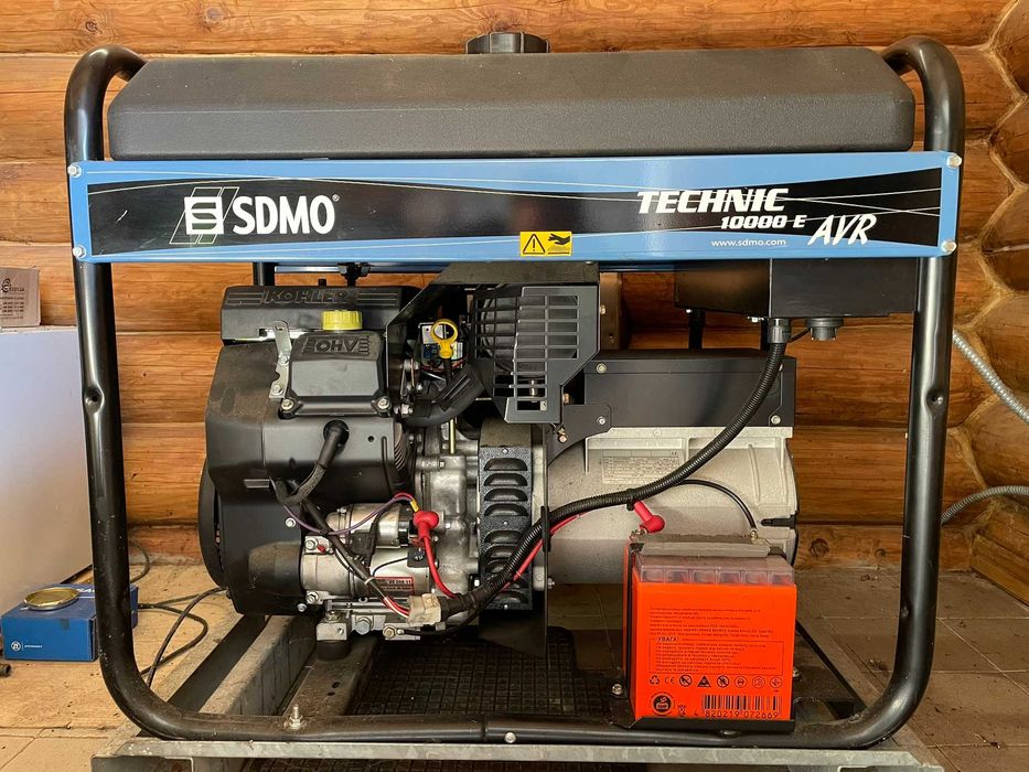 Генератор SDMO Technic 10000 E AVR (93 мотогодини!)