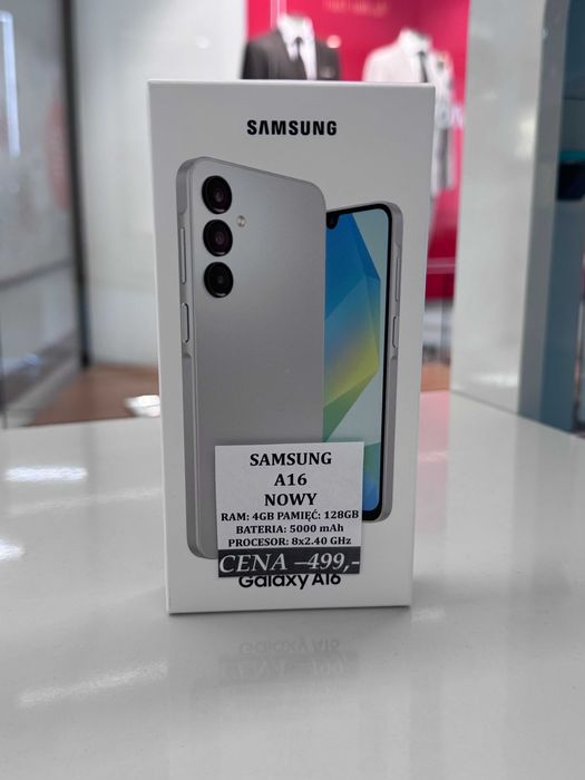 Samsung A16 4/128GB Topcase Vivo *Raty 0%