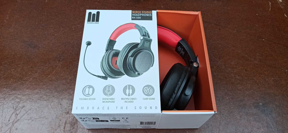 Студийные проводные наушники Roseland RH-500