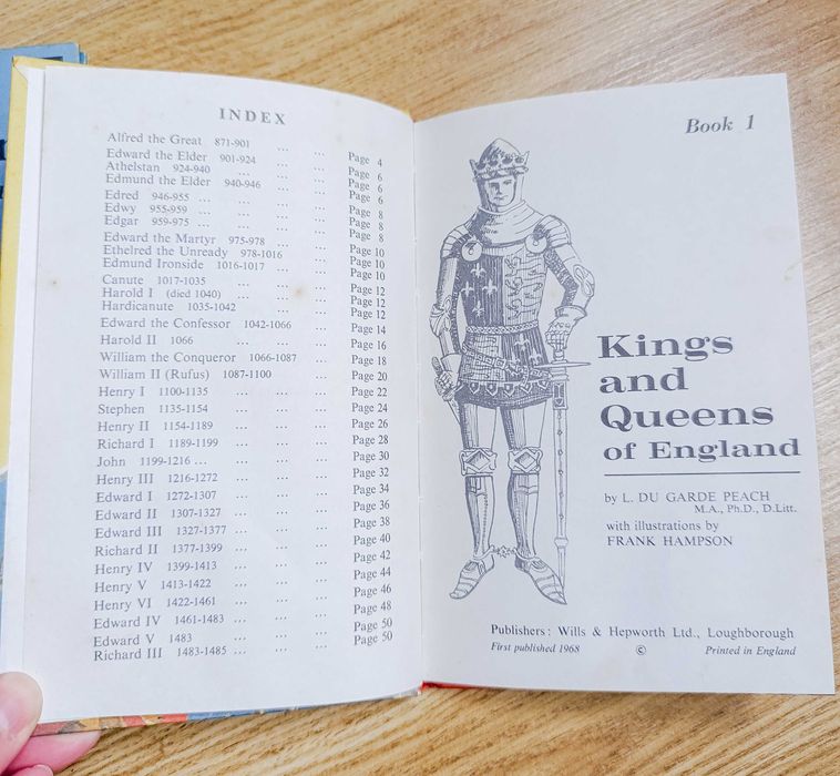 Livros Kings and Queens of England