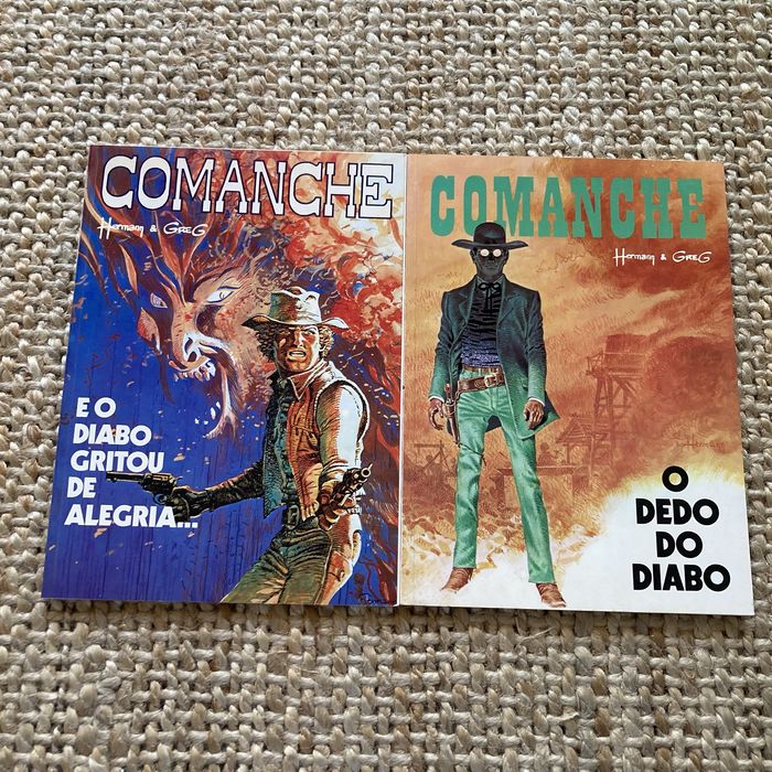 Comanche Hermann & Greg 8 Livros + 2 Revistas