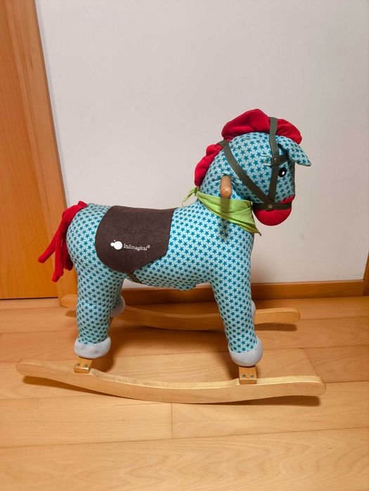 Cavalo baloiço excelente estado