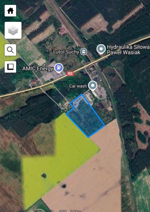 Działka pod inwestycję 4.70 ha