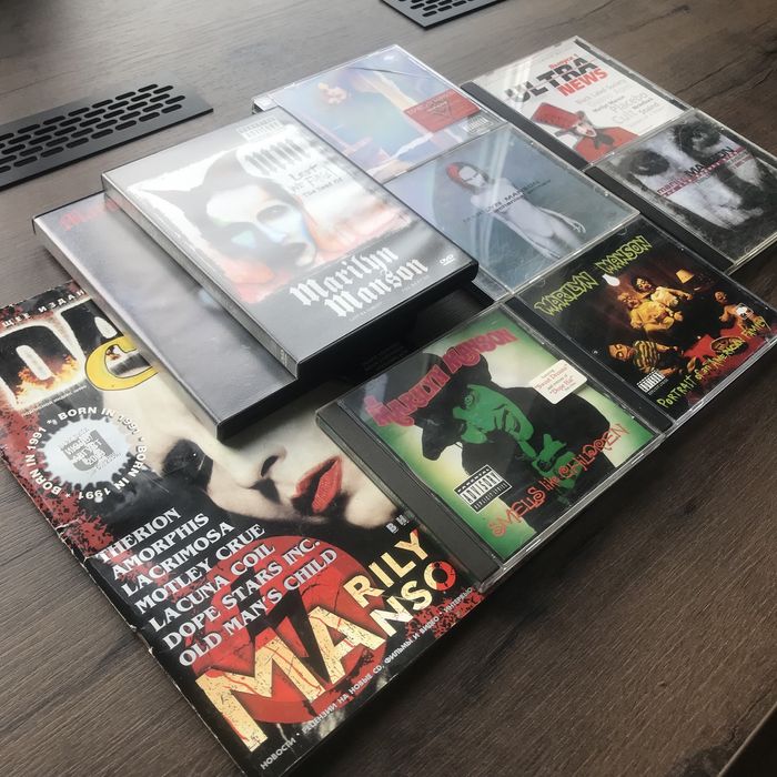 Marilyn Manson CD, DVD, журнал. Ліцензії/оригінали