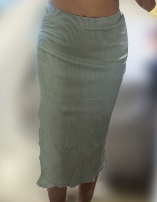 Conjunto duas saias rosa e verde