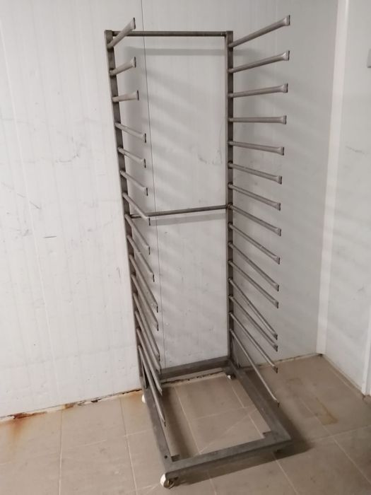 Carrinhos pastelaria inox