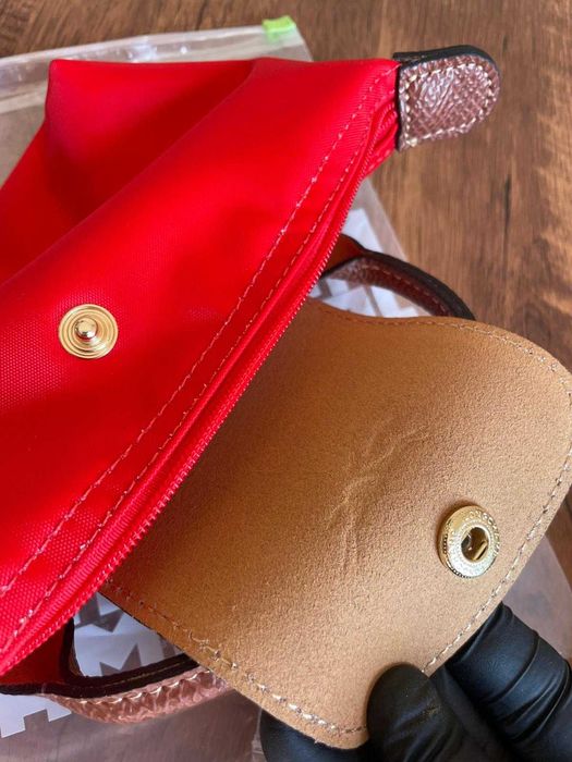 Mini Longchamp Vermelha