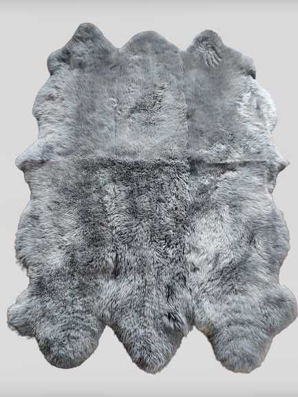 Skóra Owcza-Skóry Owcze Dywan Narzuta z 6 Skór do Wyboru 14 Kolorów