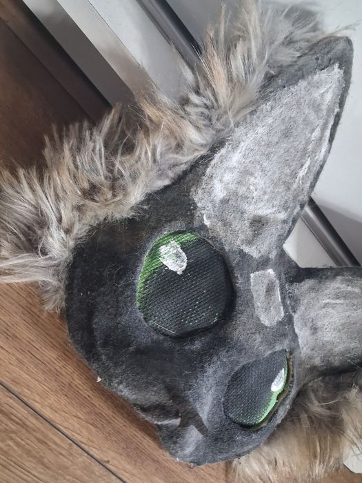 Maska therian furry kot