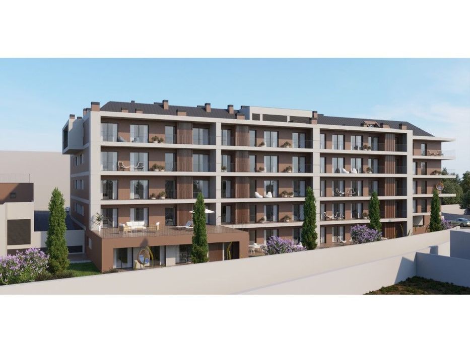 Apartamento T2+1 inserido num condominio fechado com jardim, piscin...