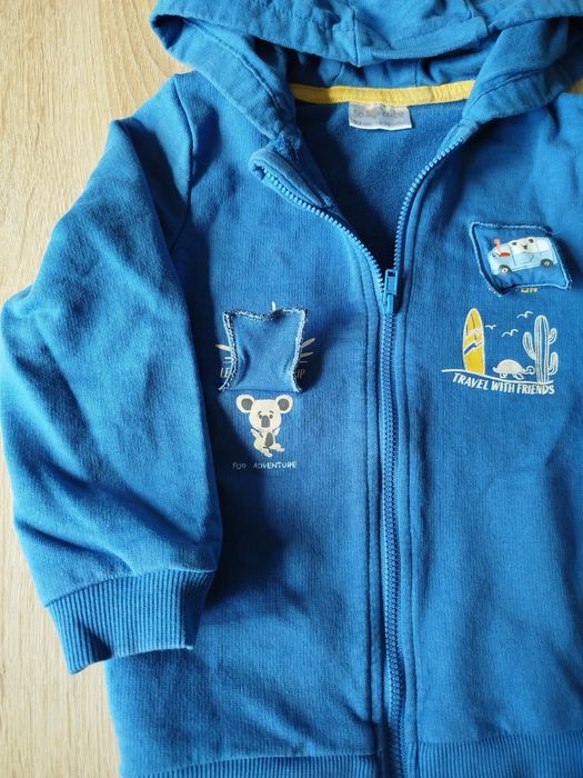Bluza dla chłopca bliźniaki 86 i 92 Pepco