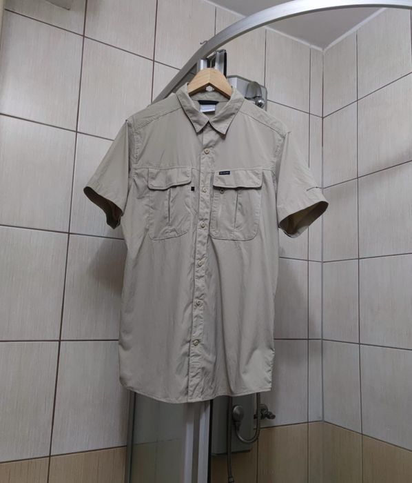 Koszula męska M medium Columbia Newton ridge classic sport retro drip