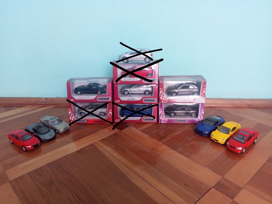 Модельки Kinsmart. ЦІНИ В ОПИСІ