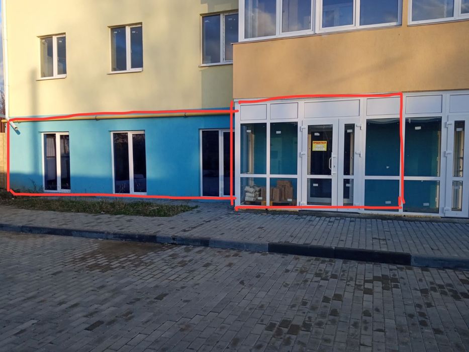 ТЕРМІНОВИЙ ПРОДАЖ !!! Комерція - 60,6м2 (500 $/м2)