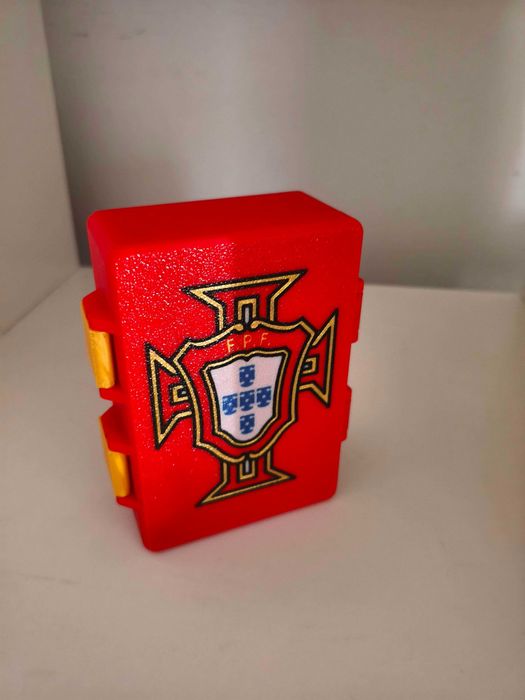 caixa para guardar cromos mundial selecao nacional