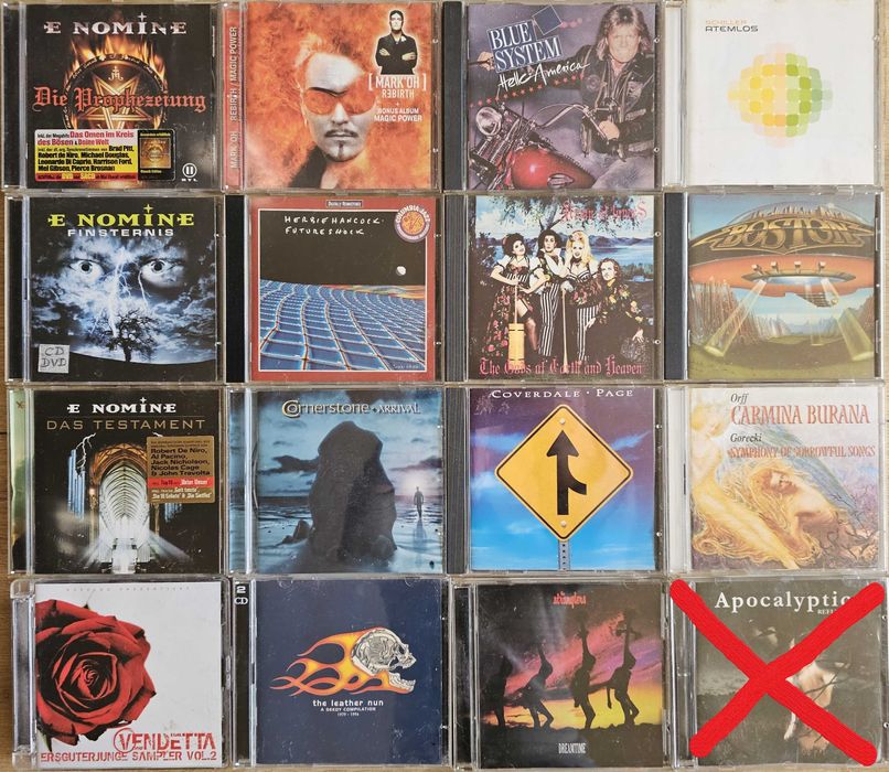 płyty cd I-sze wydania