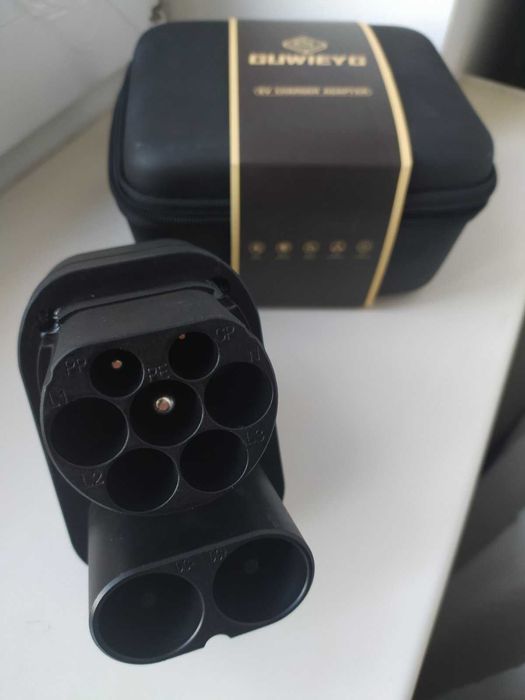 2 в 1. CSS2 + Type 2 Адаптер Перехідник AC DC Tesla MODEL 3 Y S X USA ...