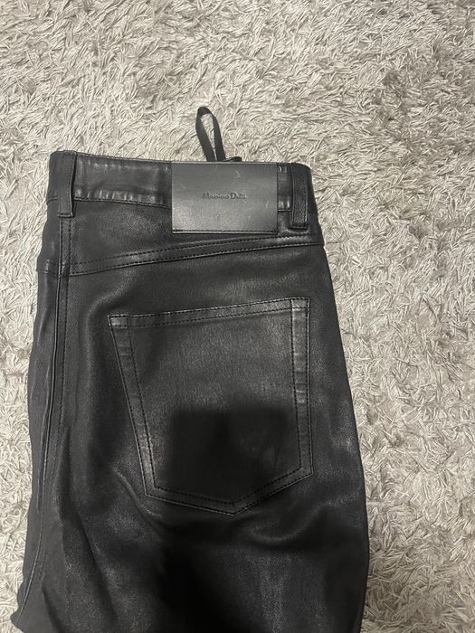 Продам брюки женские кожа Massimo dutti
