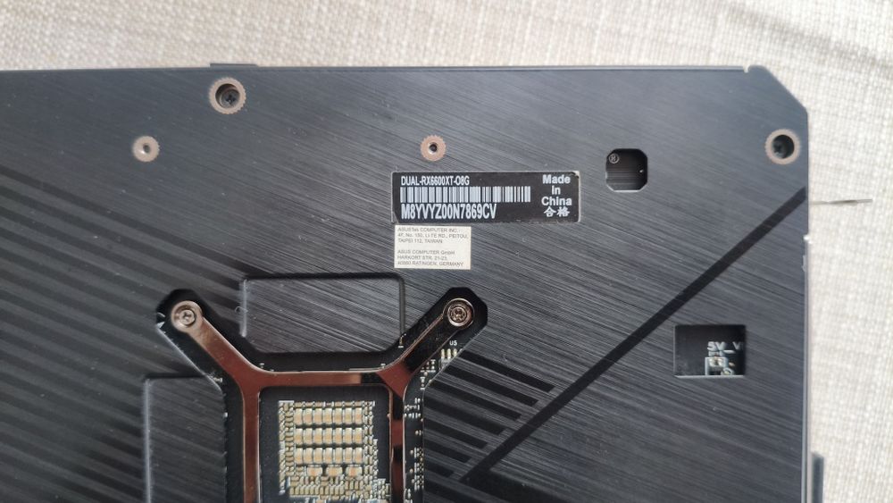 Asus Radeon rx 6600 XT OC