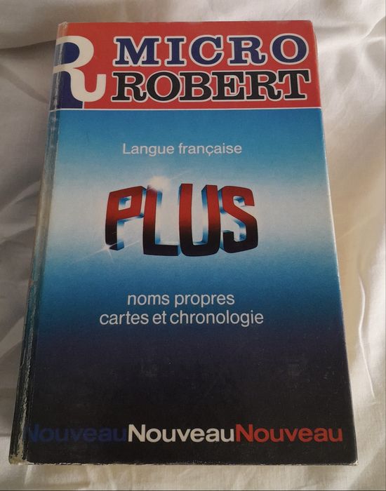 Dicionário Le Micro-Robert – Langue Française Plus – 1988