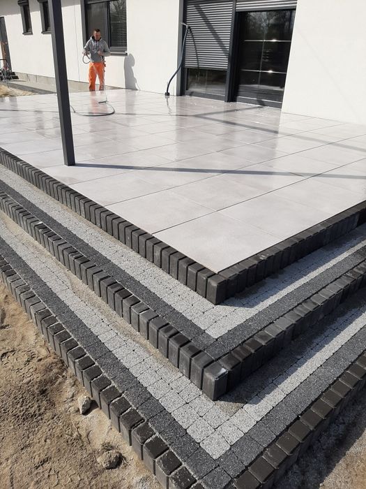 Układanie kostki brukowej