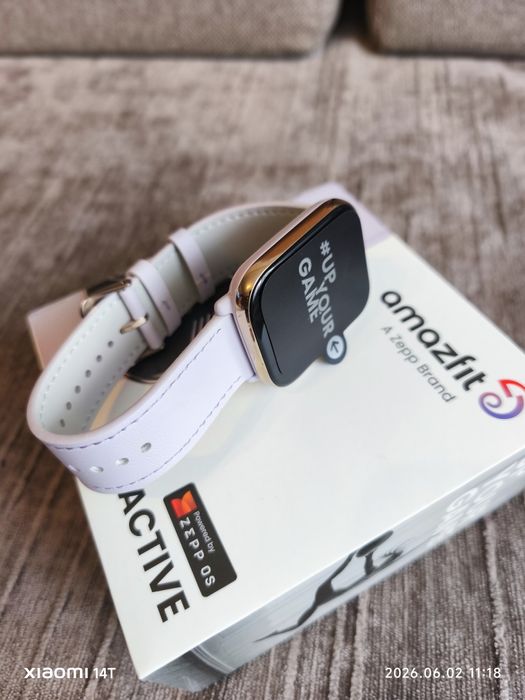 Smartwatch Amazfit Active Lavender Purpule nowy