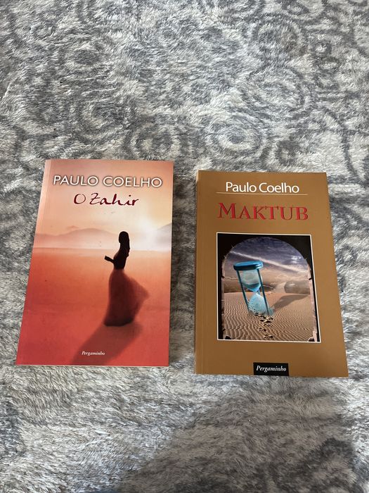 Livros de paulo coelho ,  o zahir e maktub