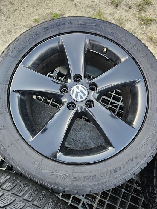 4x Felgi Koła aluminiowe Volkswagen 5x112 17 "