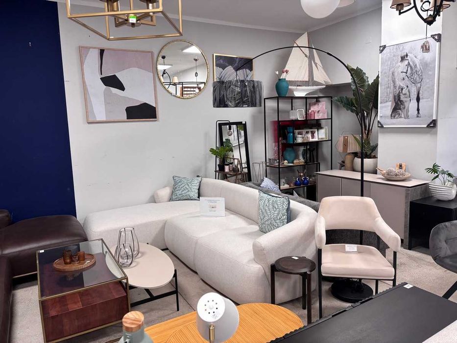 Kwadratowe lustro ścienne z drewna tekowego Aurelie czarno-złote 90x90