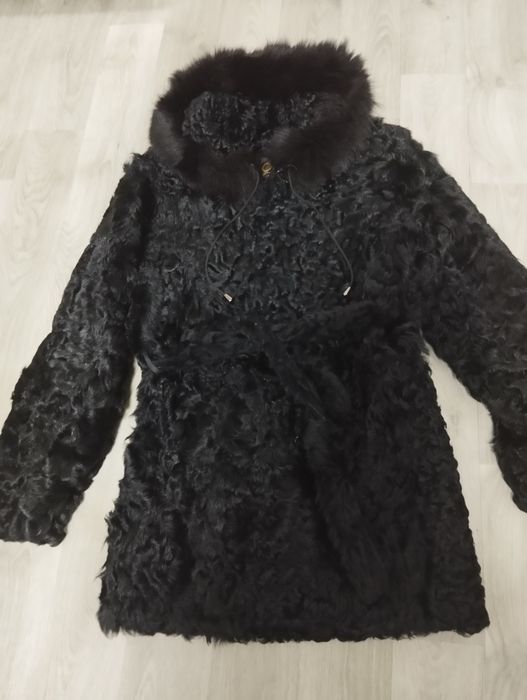 Шуба натуральна з козлика