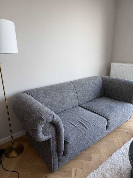 elegancka sofa 3-osobowa 210 cm – praktycznie nowa, stan idealny