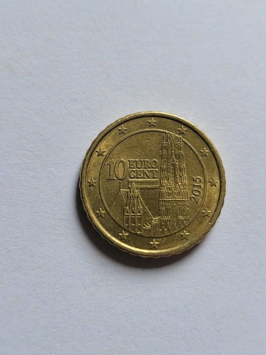10 euro cent 2015 r. Austria