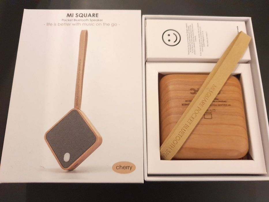 Mi Square Pocket - Coluna Portatil Bluetooth (Novo e Embalado)