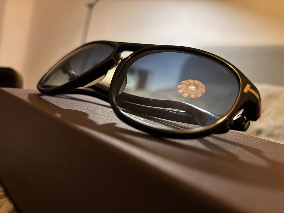 Tom Ford Jacob TF447 – oryginalne okulary przeciwsłoneczne, komplet