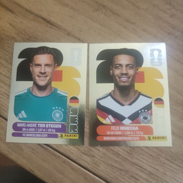 Cromos especiais Alemanha mundial 2026