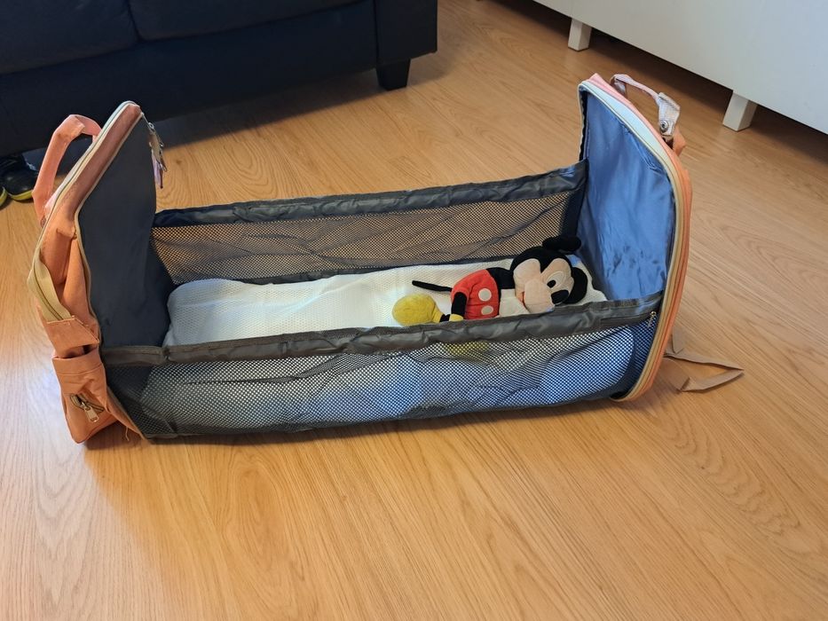 Mochila maternidade com cama434463786528952323