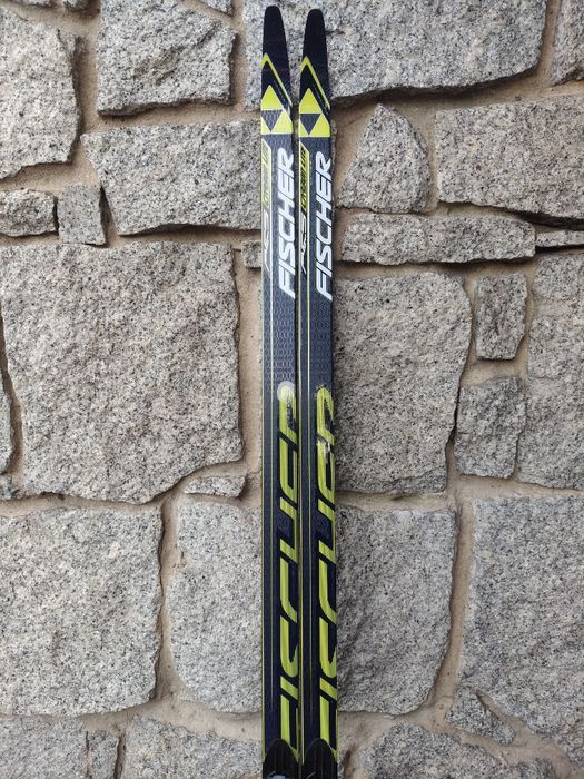 Narty biegowe Fischer RCsS  Carbon Lite Classic 187 cm z wiązaniami SNS Pilot