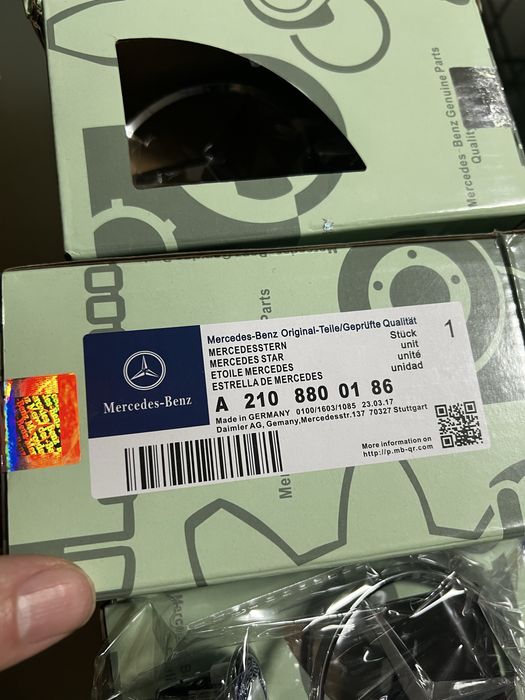 Emblema capit mercedes benz original