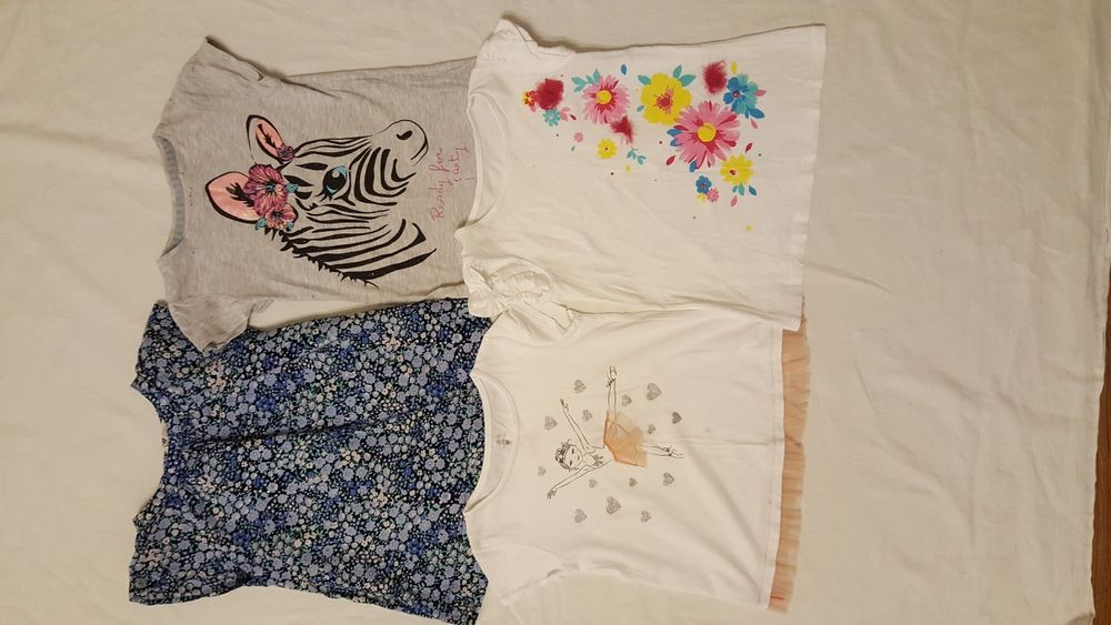 Bluzki różne rozm 110