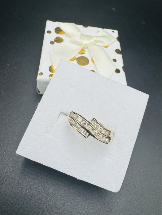 Nowy zloty pierscionek proba 585 waga 3,05g