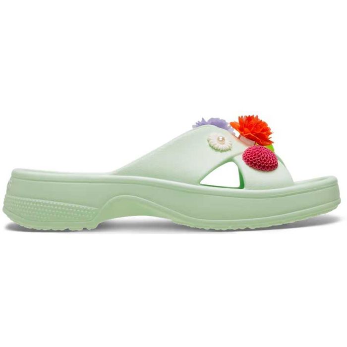 Шльопанці Crocs Classic Wildflower Cross Strap, W8